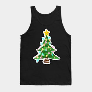 Christmas tree Tank Top